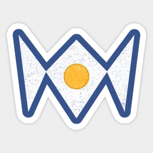 MMPR Blue Sticker